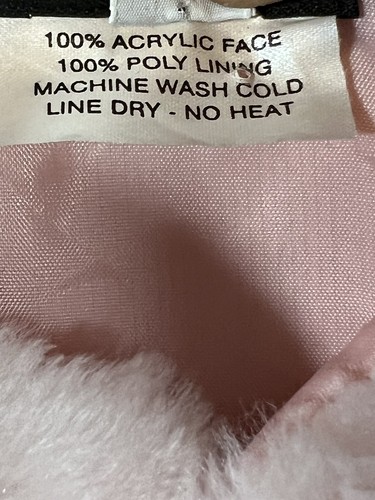Fabulous Furs Pink Children’s Vest Size 14 - Picture 5 of 6