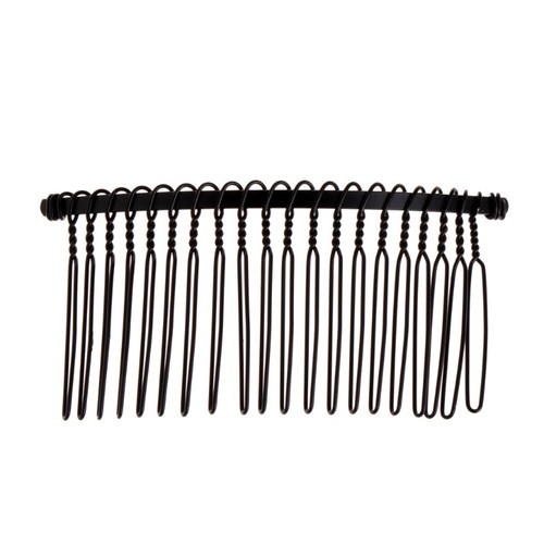 Fancy DIY Metal Hair Clip Blank Combs Side Hair Clip Bridal Wedding Veil Combs - Picture 14 of 17