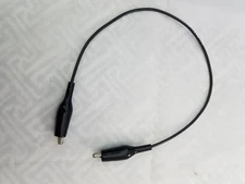  EM1236-12-0 ALLIGATOR TO ALLIGATOR ,JUMPER CABLE, 12" , BLACK