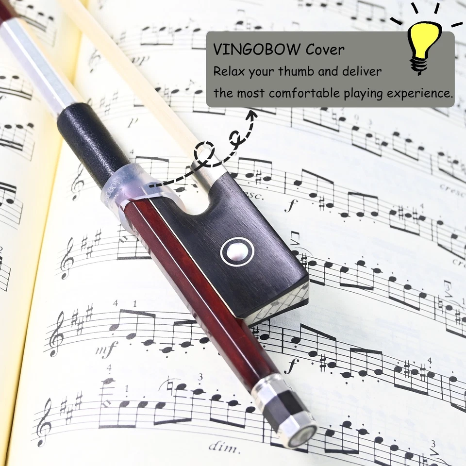 Old Store Well Made Violin Bow Pernambuco Performance * $23.96 Only! * 1/4 Size - Image 4 of 4