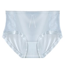 Women Soft High Waist Elasticity Briefs Panties No Trace Underpants 90-260Lbs