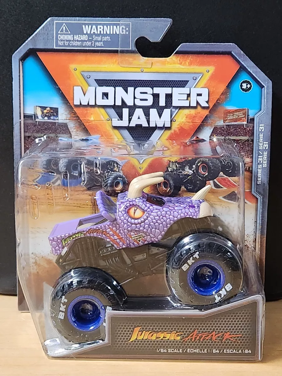 Monster Jam 2023 1:64 Scale Die-Cast Monster Truck - Jurassic