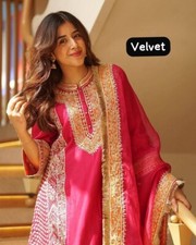 SALWAR KAMEEZ PAKISTANI INDIAN WEDDING PARTY WEAR DRESS BOLLYWOOD SUIT SHARARA