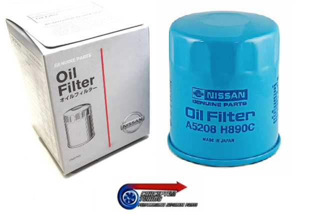 Genuine Nissan Oil Filter 15208-H890C - For R33 GTS Skyline RB20E