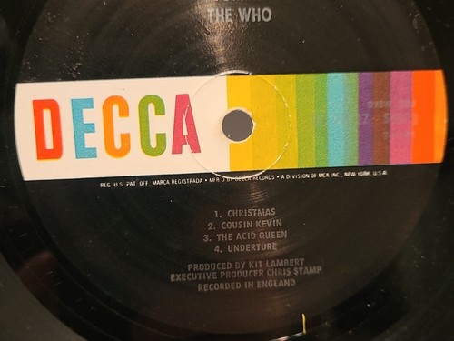THE WHO "Tommy" (1969 Vinyl, Double LP) Decca DSXW-7305 - Picture 10 of 11