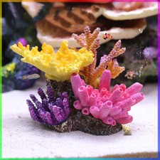 4.5in Artificial Resin Coral Reef Fish Tank Home Decor Aquarium Landscape Plant