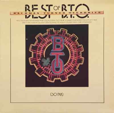Bachman-Turner Overdrive Best Of B.T.O. (So Far) NEAR MINT Mercury Vinyl LP