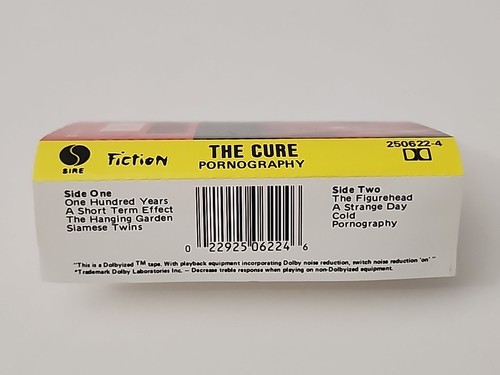 THE CURE - PORNOGRAPHY CASSETTE TAPE - ULTRA RARE AUSTRALIAN RELEASE - Picture 10 of 10
