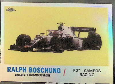 2021 Topps Chrome Formula 1 Formel 1 1961 F2 Campos Racing Ralph Boschung