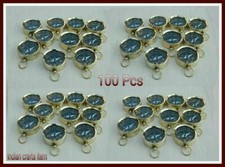 Lot of 100 Brass Nautical Vintage Style Shinny Working Compass key-chain Gift