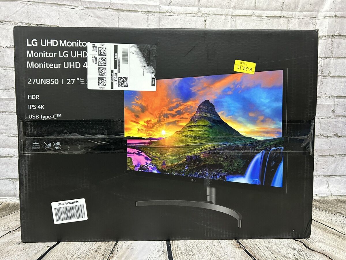 LG Ultrafine 27UN850-W 27'' 4K UHD IPS Monitor for sale LG Ultrafine 27UN850-W 27'' 4K UHD IPS Monitor for sale
