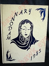 1985 MADONNA HIGH SCHOOL, YEAR BOOK, CHICAGO, ILLINOIS UNMARKED!!