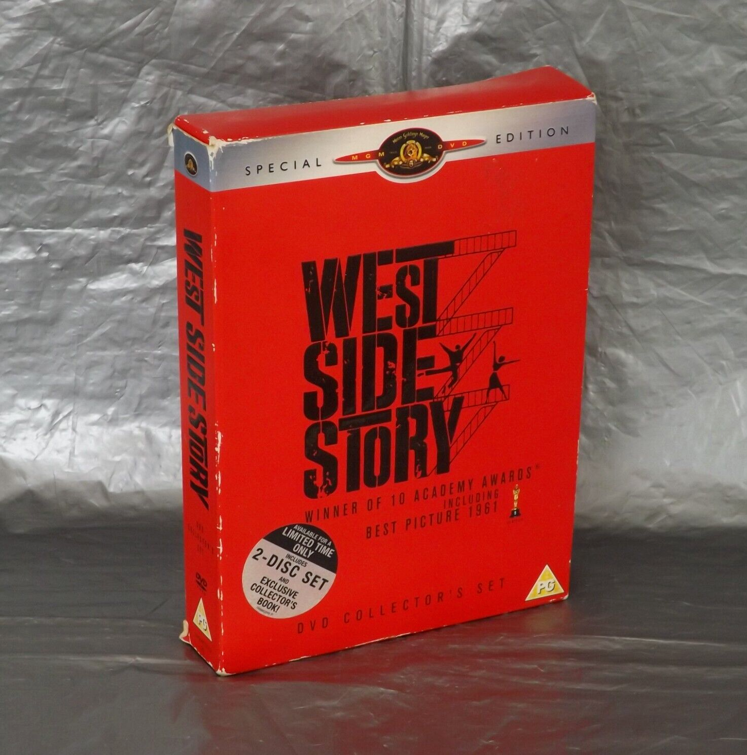 West Side Story DVD Collectors Box Set 1961 Film Rated PG Drama 146 Minutes Used