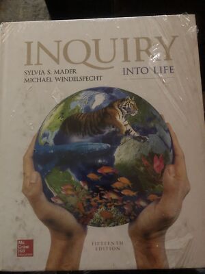 Inquiry Into Life Sylvia S.Mader & Michael Windelspecht,15th Edition Access Code