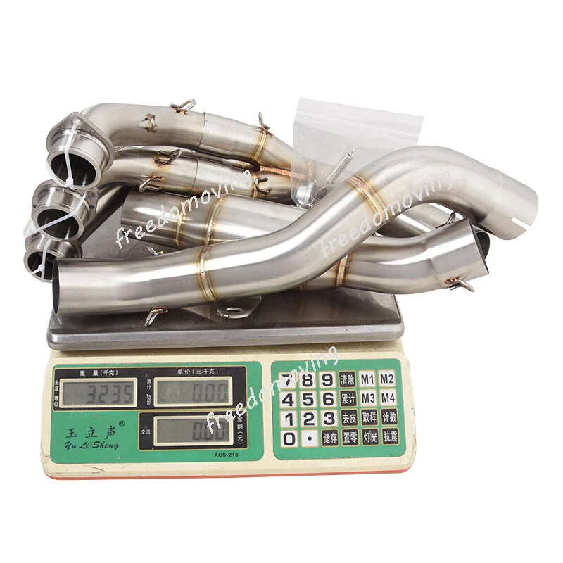 For Yamaha Tracer 9 /9GT 2021-2023 Header Link Pipe Motorcycle Exhaust System - Image 4 of 4