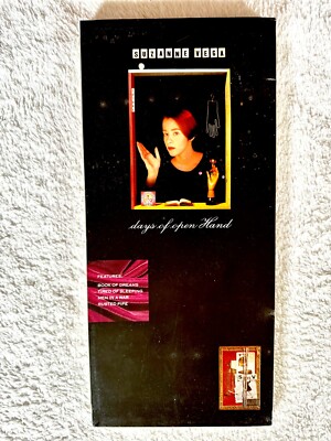 SUZANNE VEGA SEALED LONGBOX CD SET DAYS OF OPEN HAND LUKA PROMO HYPE BOOK DREAMS