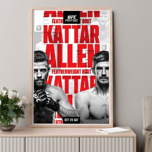 UFC Fight NIGHT 213 Poster Wall Decor Art Print Canvas Poster