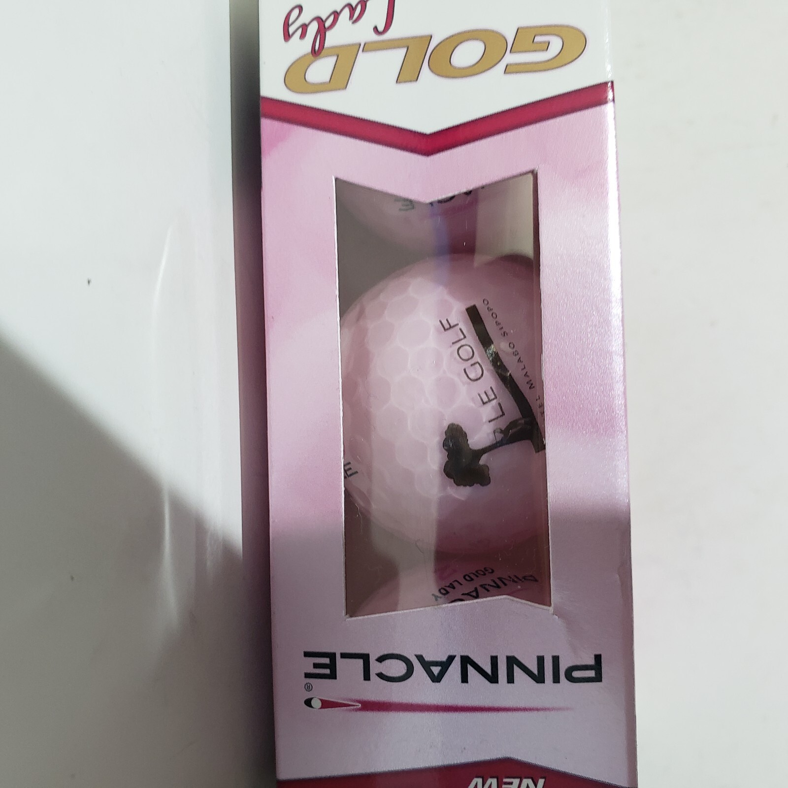 PINK PINNACLE GOLD LADY GOLF BALLS BREAST CANCER 6 BALLS "LE GOLF" BRANDED eBay