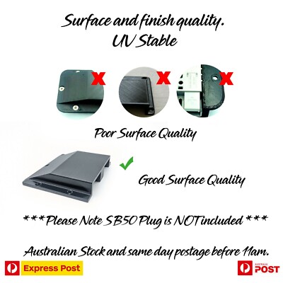 Rv Electrical Outlet Cover Double Twin 50 Amp Plug Surface Mount Cover Kit - UV Stable, External Outdoor Use, Australian Made External Electrical Box - Foto 4