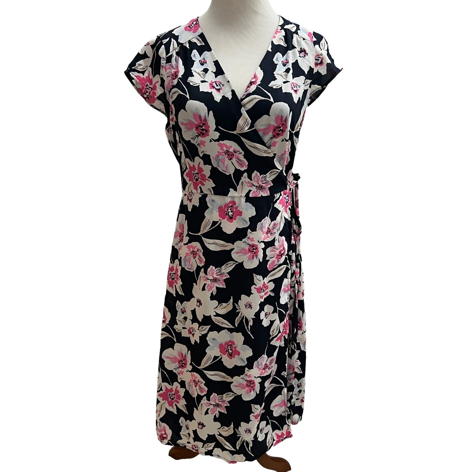 Banana Republic Floral Wrap Dresses
