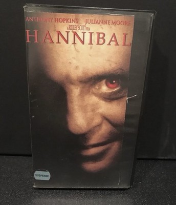 Hannibal (VHS, 2001) Anthony Hopkins Julianne Moore Hannibal Lector