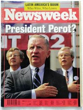 Newsweek Jun 1992 Latin America Ross Perot Rio Suharto Dennis Encarnation