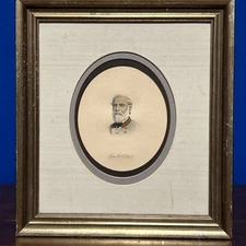 Framed Picture Of General Robert E. Lee