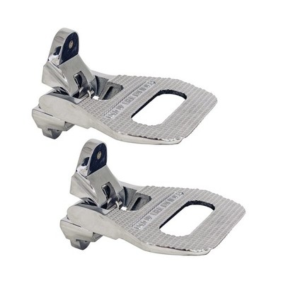 Buyers Products 52365862 Silver Folding Truck Step, Cast Steel, 2 Pack | Fold...