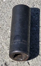 Proto Professional impact socket 7424H 3/4" 6pt 1/2" drive Vintage Mechanic Tool