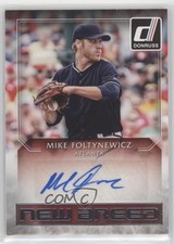 2016 Panini Donruss New Breed Auto Mike Foltynewicz #NB-MF Auto sh7