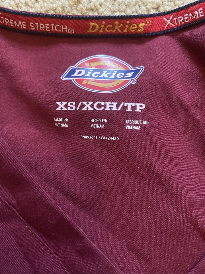 Dickies Size Xs Scrub Top - Image 3 of 3