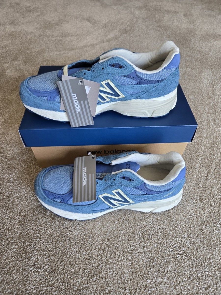 Levi's x New Balance 990v3 Made In USA Mallard Blue Denim M990LI3
