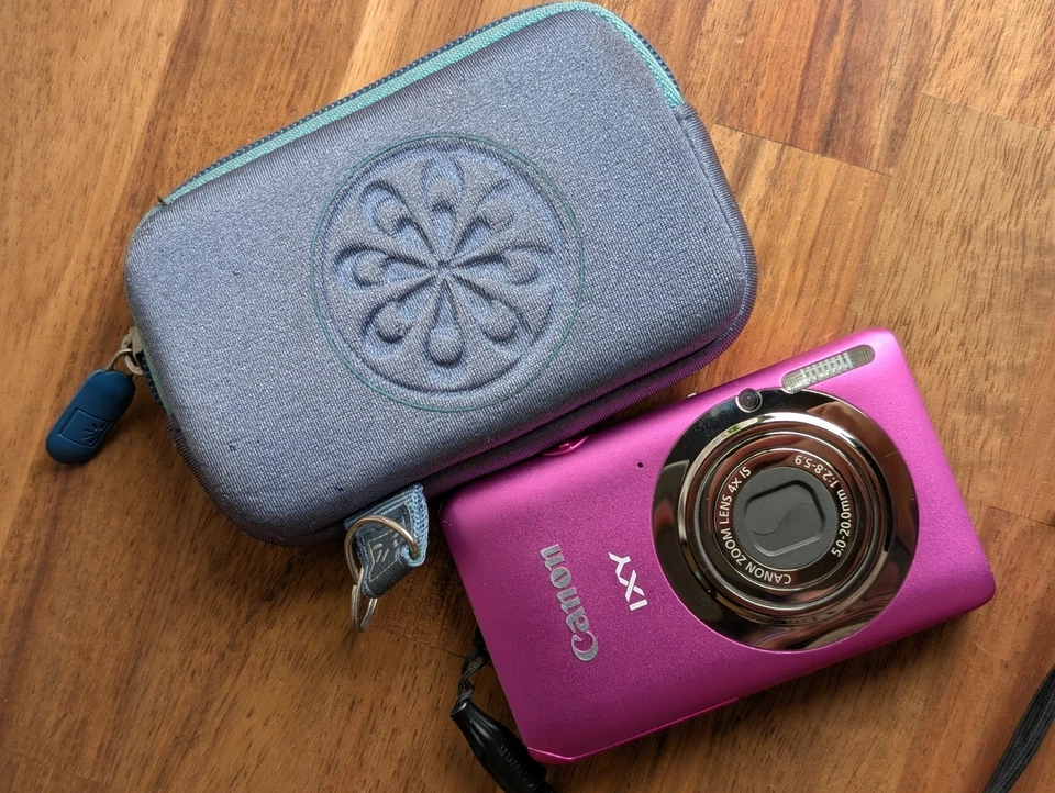 N MINT Canon IXY 210F Power Shot ELPH 100 HS 12.1MP Digital Camera JAPAN pink - Image 3 of 4