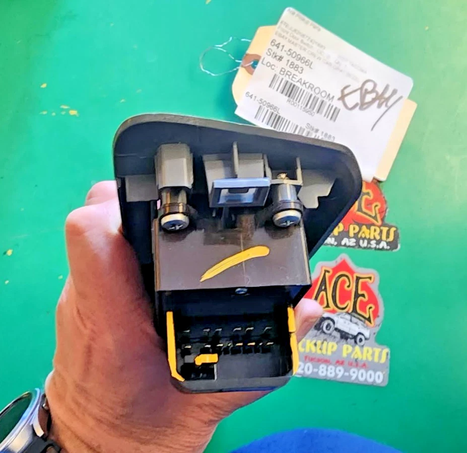 05-11 Toyota Tacoma Crew Cab Driver Side Power Master Window Switch Grey Bezel Foto 2 de 4