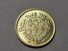 Chuck E. Cheese Pizza Time Theatre 25¢ Game Token 1981