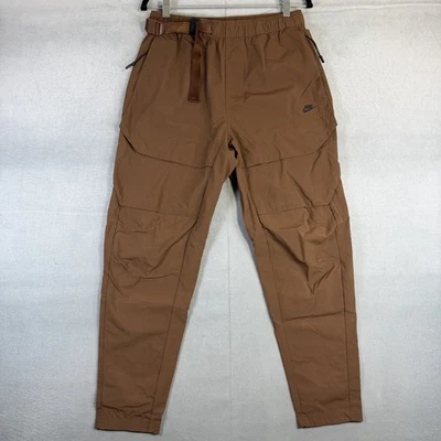 Nike Tech Pack Utility Cargo Pants Men’s Small Brown Belted Cargo Woven DM5538 - Image 1 of 4