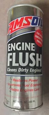 OE39) AMSOIL ENGINE FLUSH CLEANS DIRTY ENGINES 16 OZ CAN
