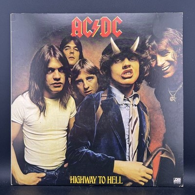 AC/DC ''Highway To Hell'' (1979 LP) Atlantic SD 19244 Hard Rock Vinyl VG+