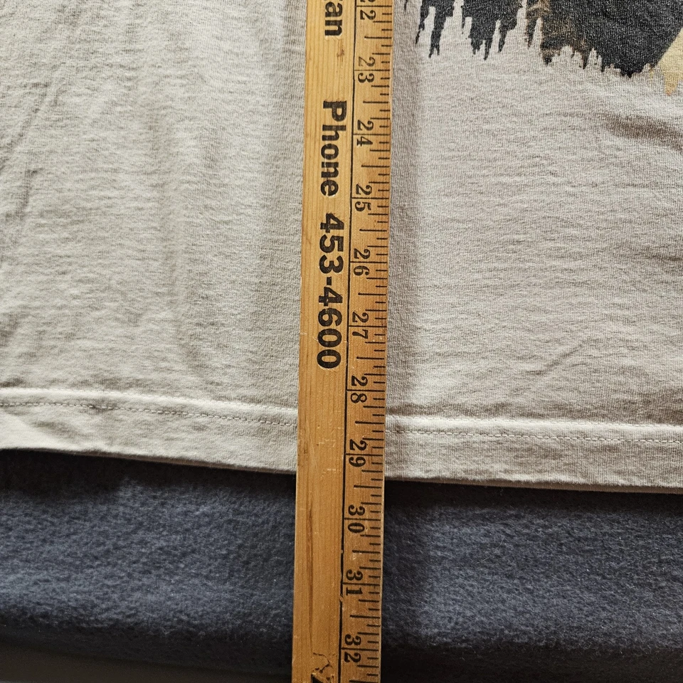 Camisa De Colección Celine Dion Para Hombres XL Tostada 1996 Camiseta de Concierto Falling Into You Tour Años 90 Foto 4 de 4