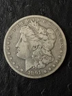 1891-CC $1 Morgan Silver Dollar
