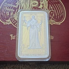 LADY of JUSTICE Bar - PAMP SUISSE - 10oz .999 Fine Silver Bullion Bar IN - STOCK