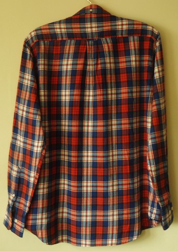 GANT size L Outdoor Men's Casual Shirts Orange Striped NEW - Picture 5 of 14