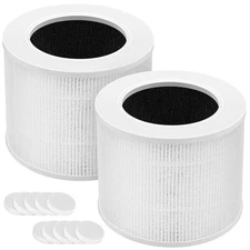 Core Mini Replacement Filter 2-Pack with Aroma Pads for LEVOIT Purifiers