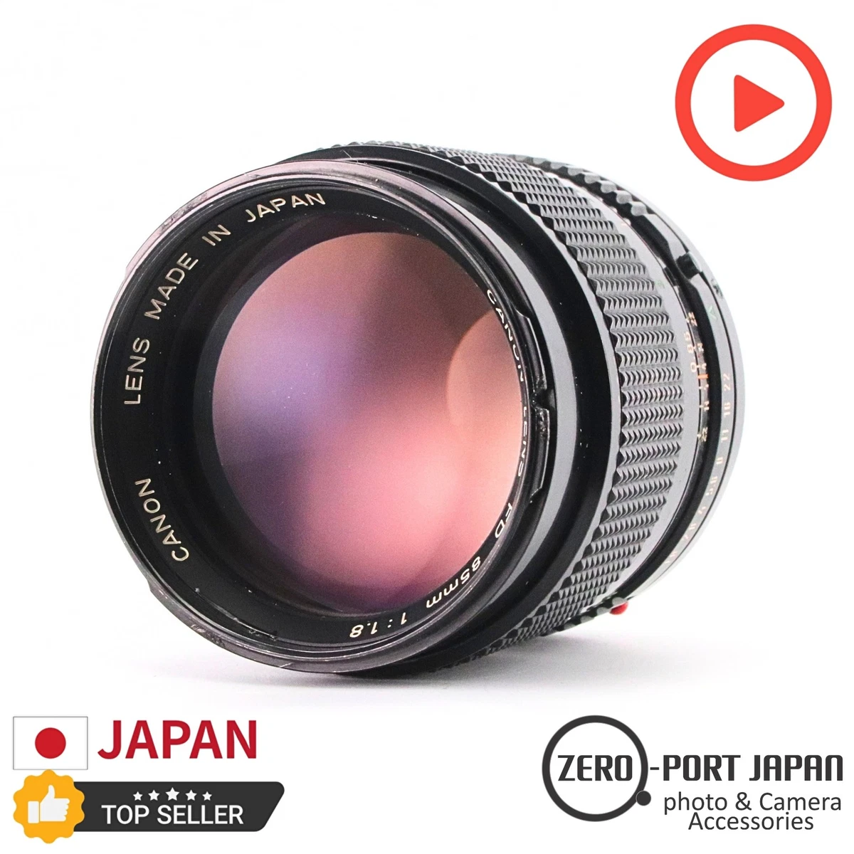 Canon FD f/1.8 Camera Lenses 85mm Focal for sale | eBay