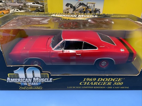 AMERICAN MUSCLE ERTL 1969 DODGE CHARGER 500 NEW - Picture 5 of 9