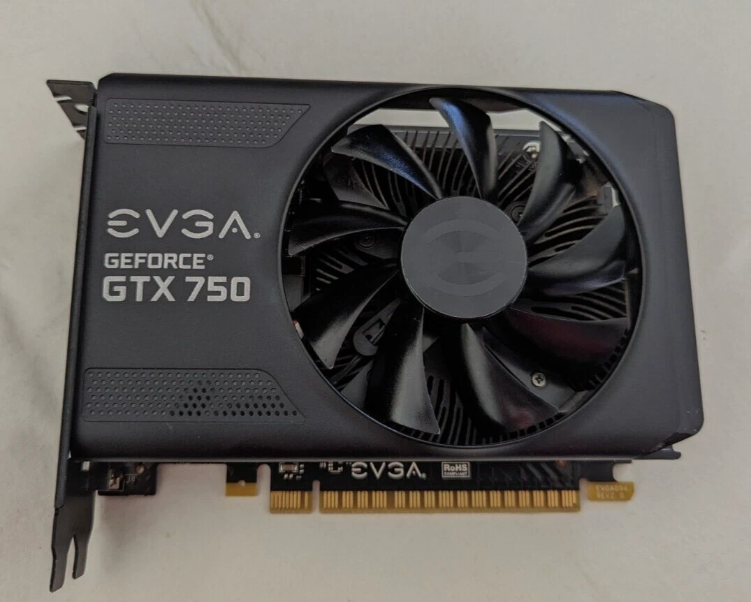 EVGA GEFORCE GTX 750 1GB GRAPHICS CARD 01G P4 2751 KR Used Tested
