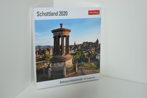 Calendario dei desideri Harenberg calendario da cartolina Scozia 2020 - Foto 1 di 2