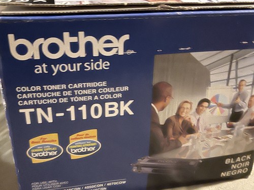 New Genuine Brother TN110BK Toner Cartridge Sealed - Picture 3 of 9