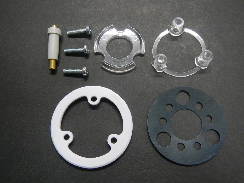 65 66 Buick Wildcat Madera de Nogal Volante Bocina Barra Piezas 1965 1966 NUEVO Foto 3 de 4