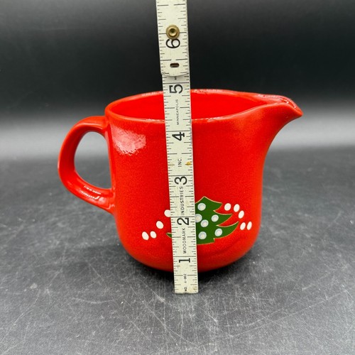 Waechtersbach CHRISTMAS TREE Creamer & Lidded Sugar Bowl Germany - Picture 16 of 17